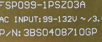 KIT DE TARJETAS PARA TV VIZIO / NUMERO DE PARTE MAIN 3648-0192-0150 / 0171-2272-6154 / 3648-0192-0395 / FUENTE 0500-0605-1010 / FSP099-1PSZ03A / 050006051010 / 3BS0408710GP / DISPLAY LSC480HN08-G09 / MODELO E48-D0 LAUSUB - Imagen 4
